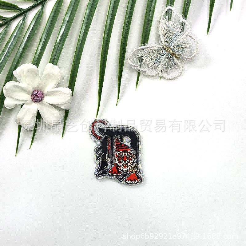 Wholesale 10 pcs/pack Sequin Acrylic DIY Accessories - Animal Series